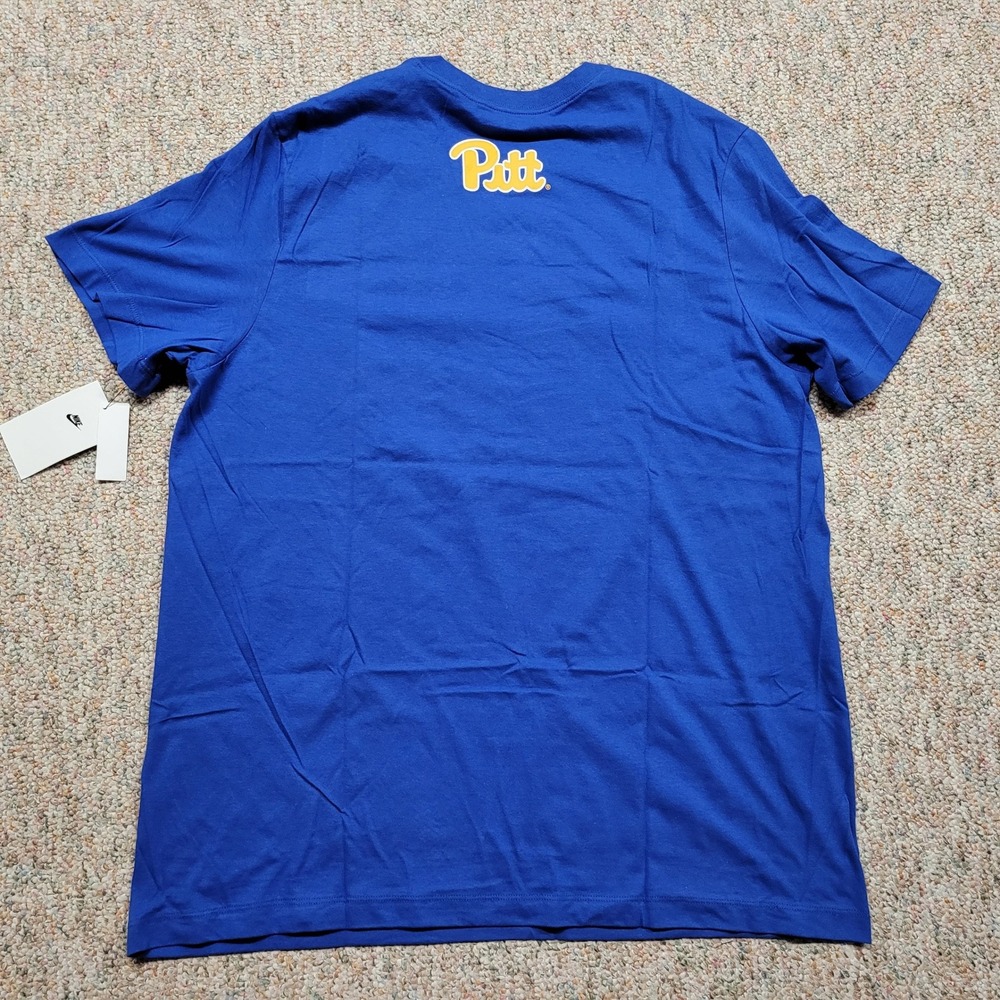 Nike Pitt Panthers Shirt Mens XL Blue Hail Cathedral of Learning Sports NWT - Picture 13 of 15